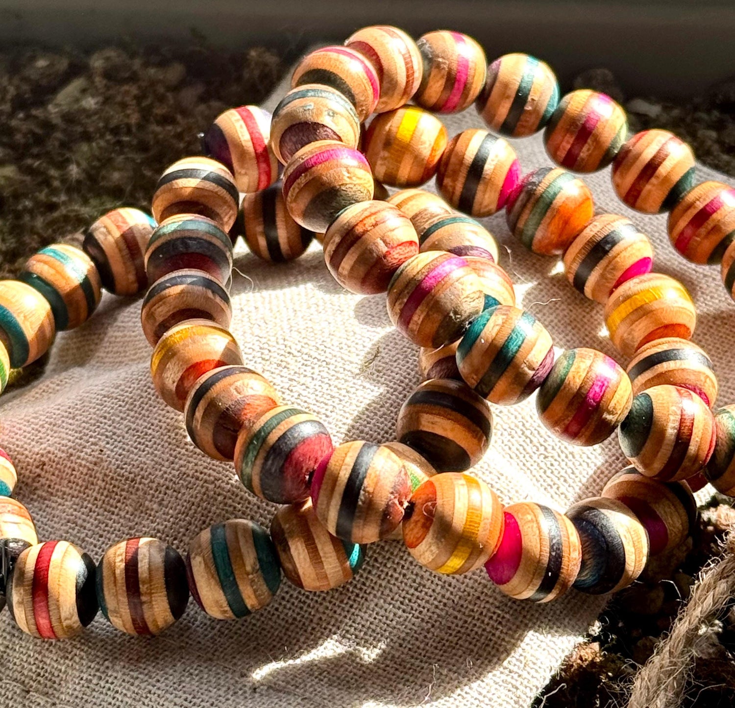 Skateboard Bead Bracelets