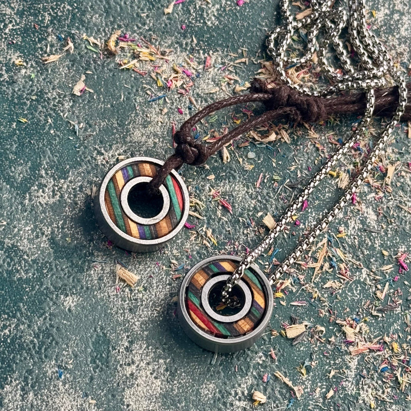 Ball Bearing Skateboard Pendant