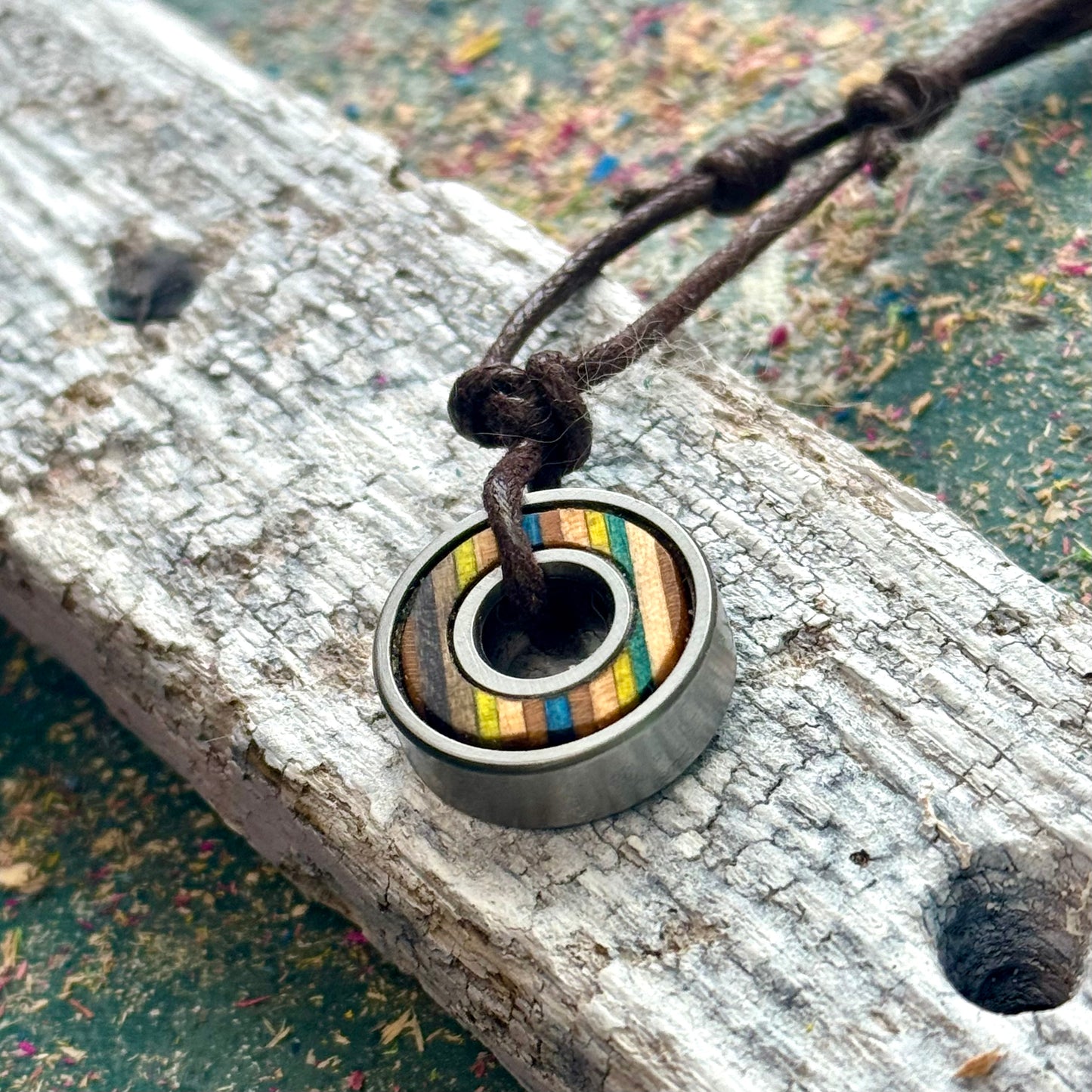 Ball Bearing Skateboard Pendant