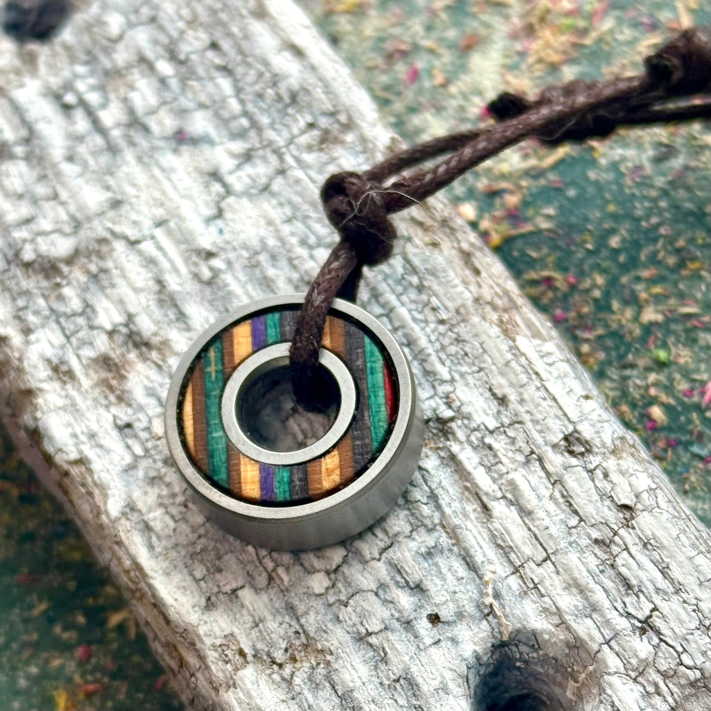 Ball Bearing Skateboard Pendant