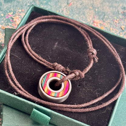 Ball Bearing Skateboard Pendant