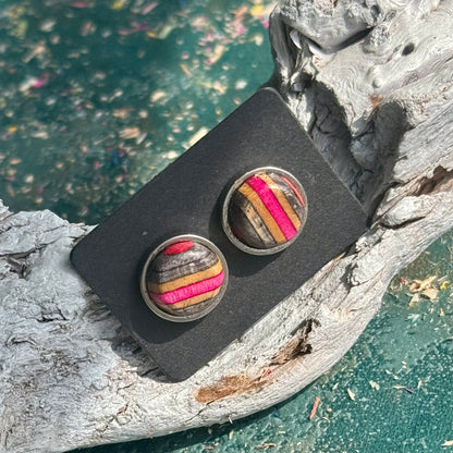 12mm Skateboard Stud Earrings